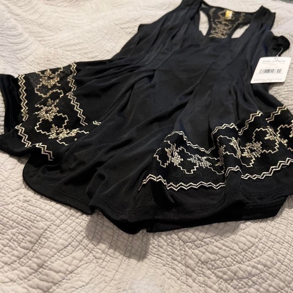 NWT Free People All Eyes on Me Embroidered Tank Top Size XS - Picture 6 of 9